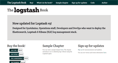 Desktop Screenshot of logstashbook.com