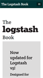 Mobile Screenshot of logstashbook.com